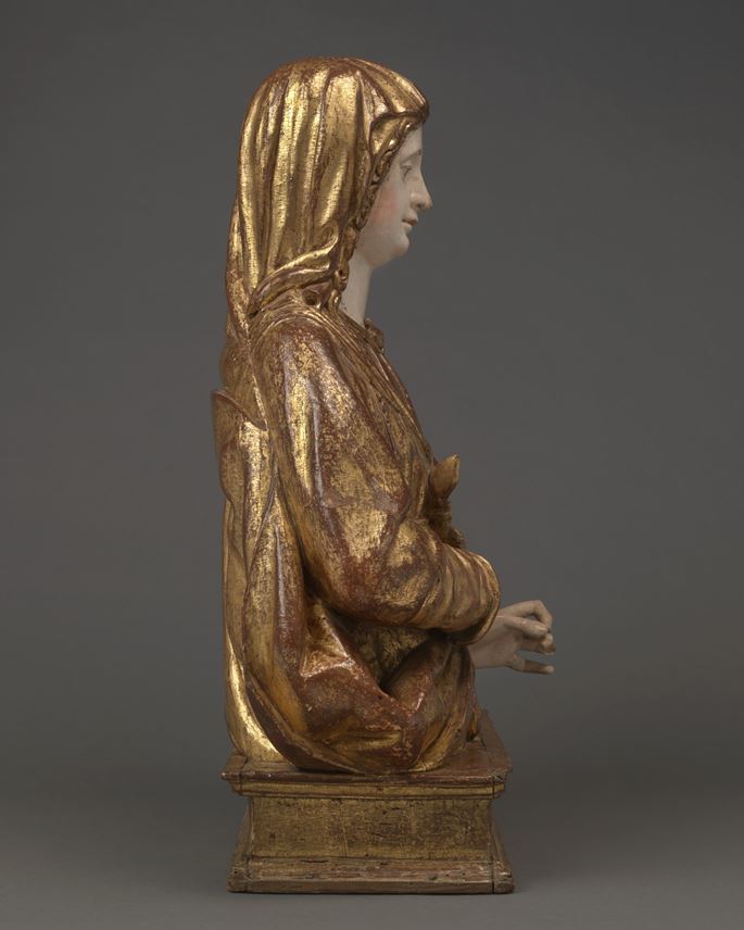 A Reliquary Bust Female Saint | MasterArt